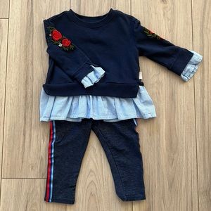 BCBG Girls Sweatshirt and Pants Set